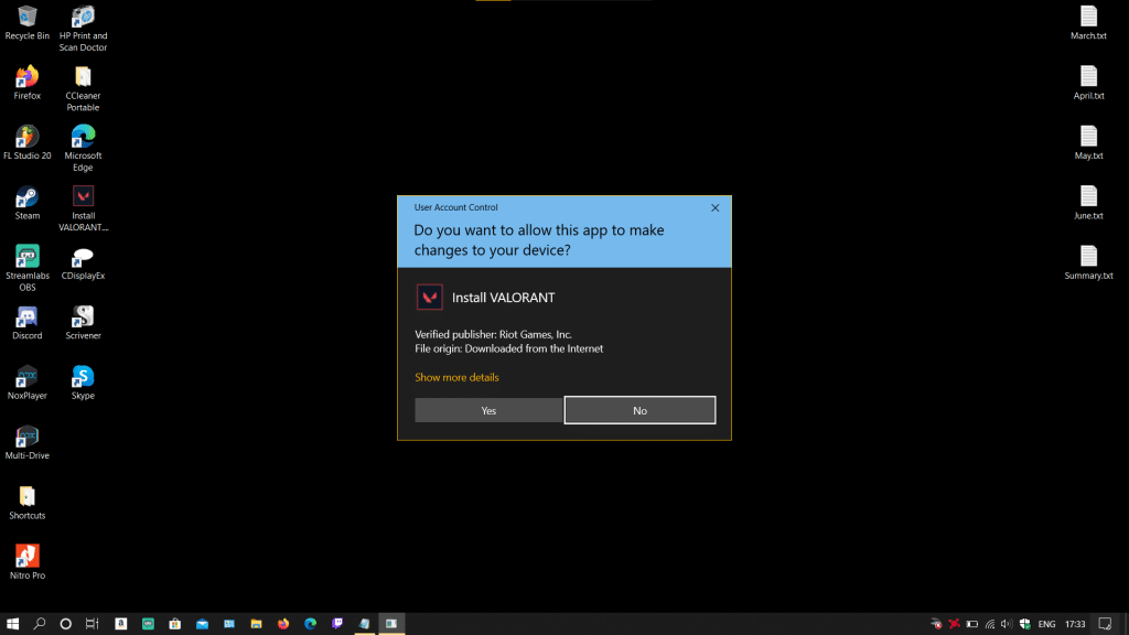 Install Valorant on PC