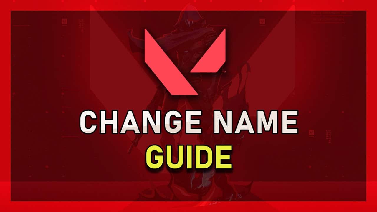 Change Name in Valorant
